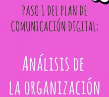 paso 1 del plan de comunicación digital